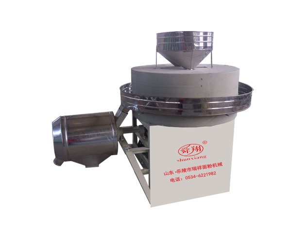 SMY-1000半自動石磨面粉機